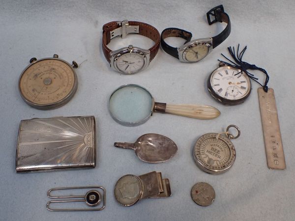 SMALL SILVER ITEMS AND OTHERS