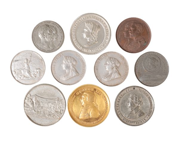 A QUANTITY OF 19TH CENTURY AND LATER TOKENS