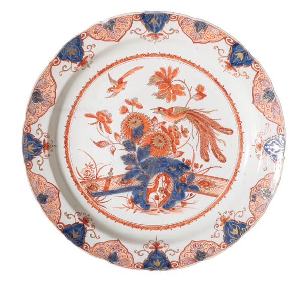 AN IMARI PLATE