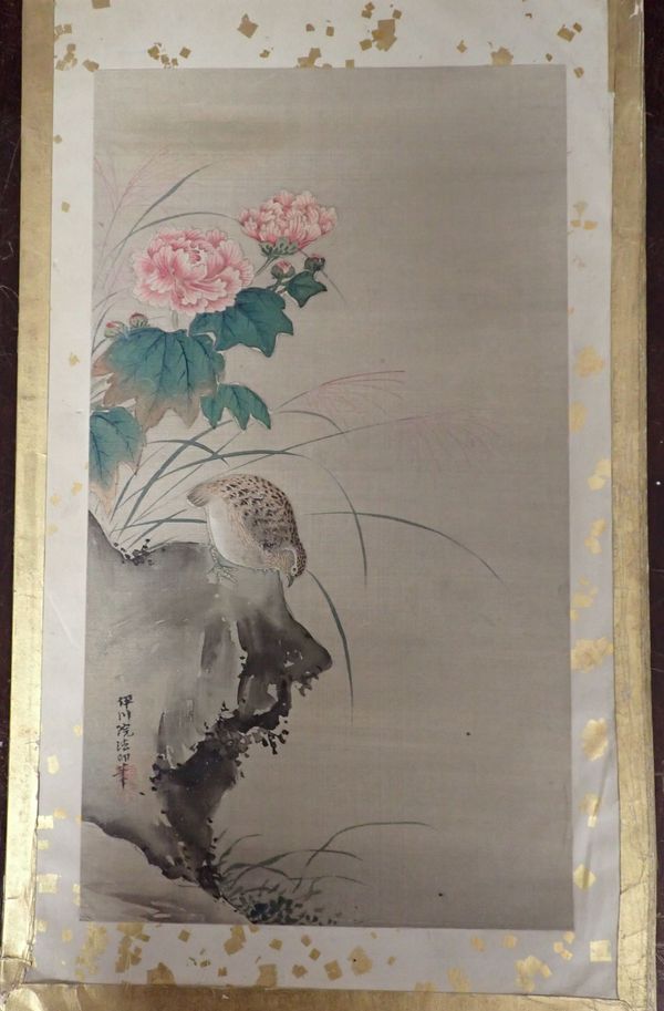 A COLLECTION OF JAPANESE SILK PAINTINGS