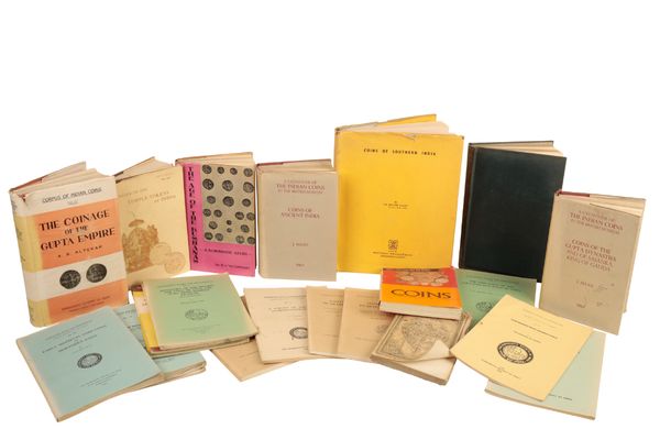 NUMISMATIC INTEREST: A QUANTITY OF BOOKS RELATING TO INDIAN AND SOUTH ASIAN COINAGE