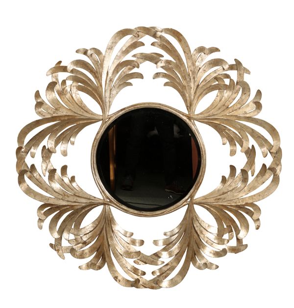 CHRISTOPHER GUY, HARRISON & GIL, AN ART DECO STYLE 'PALM BEACH' GILTWOOD MIRROR