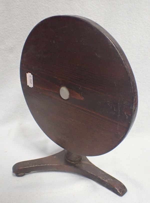 A VICTORIAN MODEL OF A TIP TOP TABLE