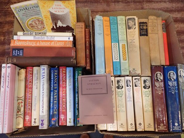 A COLLECTION OF BOOKS OF BLOOMSBURY GROUP INTEREST