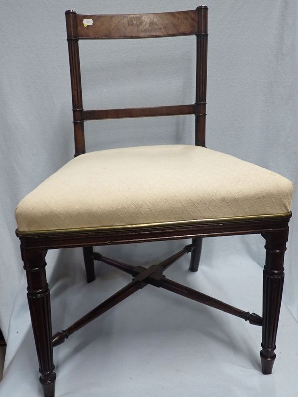 A 19TH CENTURY OCCASIONAL CHAIR