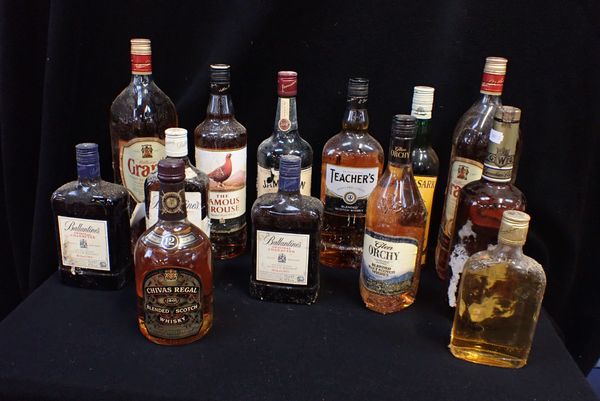 A COLLECTION OF WHISKYS