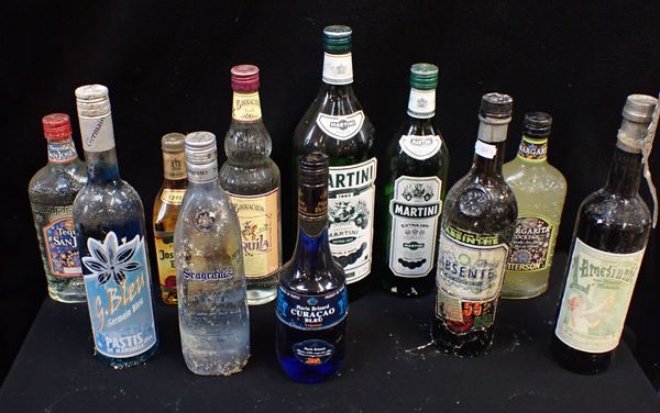 A COLLECTION OF TEQUILA AND OTHER SPIRITS