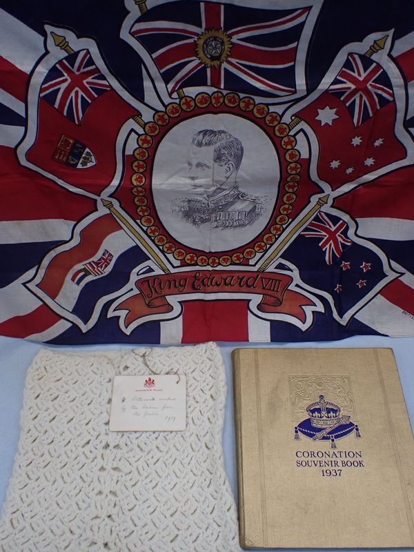 ROYAL INTEREST;  QUEEN MARY: A WOOLEN PETTICOAT  , WITH LABEL