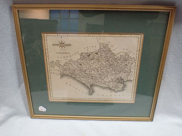 J. CARY: MAP OF DORSETSHIRE