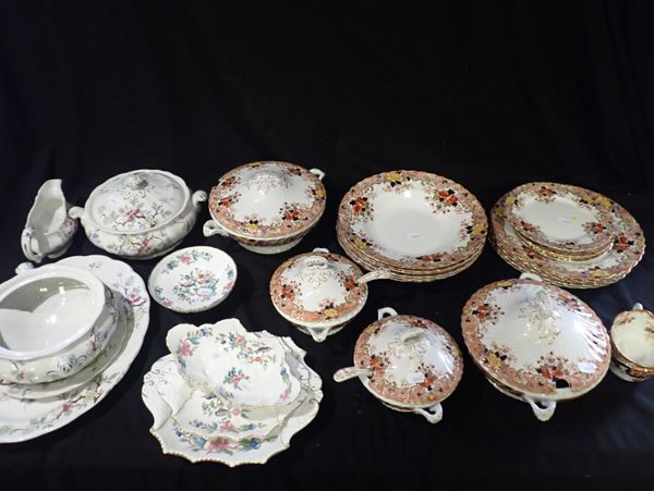 A POUTNEY & CO LTD PART DINNER SERVICE