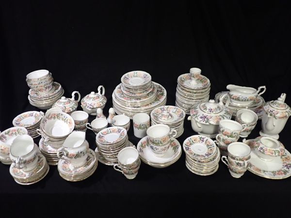 A LARGE PARAGON PART TEA AND PART DINNER SERVICE