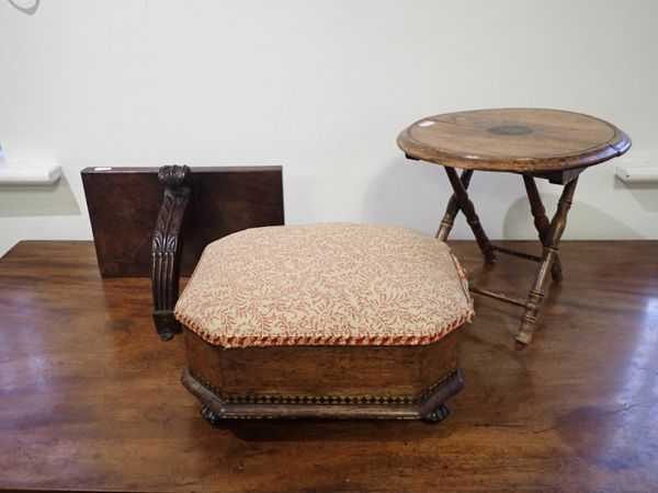 A SMALL VICTORIAN STOOL
