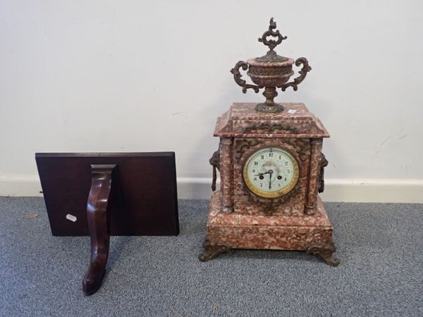 A FRENCH MANTEL CLOCK