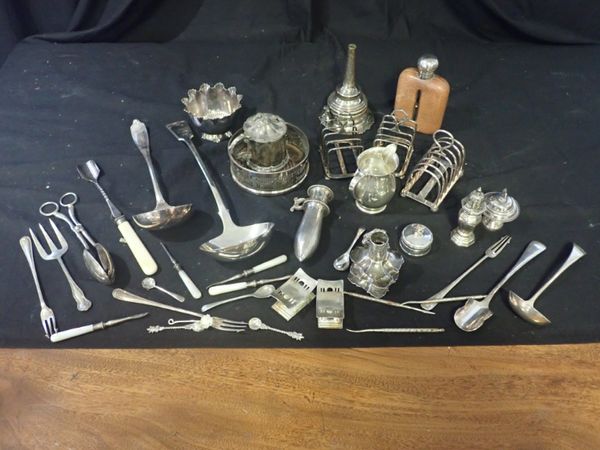 A COLLECTION OF SILVER PLATE