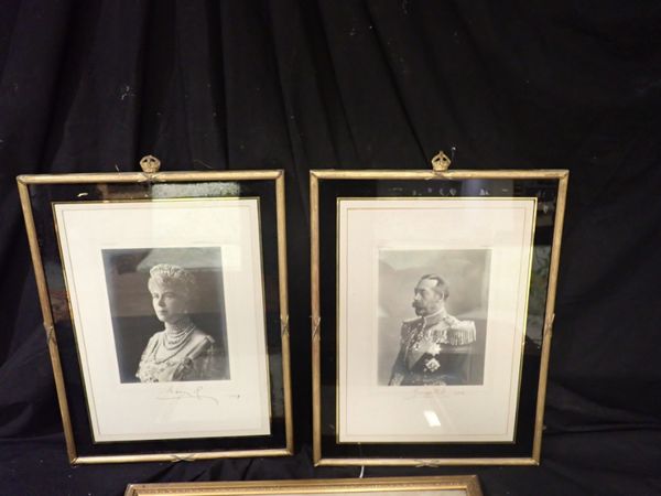 ROYAL INTEREST; A SIGNED PHOTOGRAPH OF HRH KING GEORGE