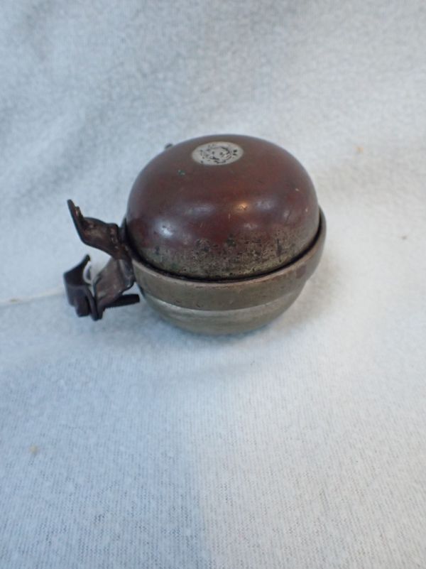 A VINTAGE BICYCLE BELL, BY LUCAS