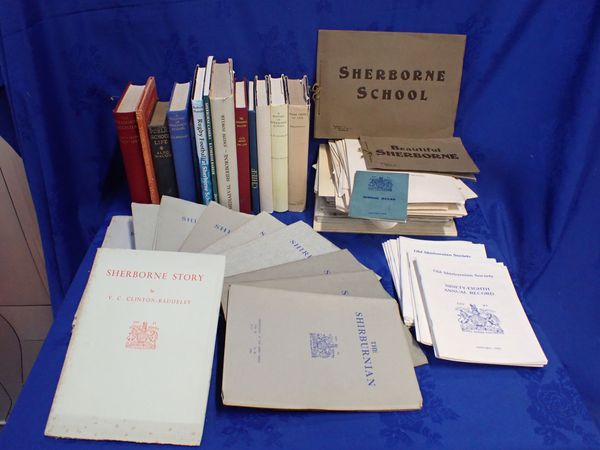 A COLLECTION OF SHERBORNE SCHOOL EPHEMERA