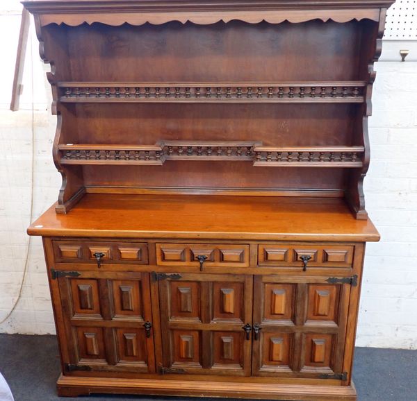 AN ITALIAN WALNUT DRESSER