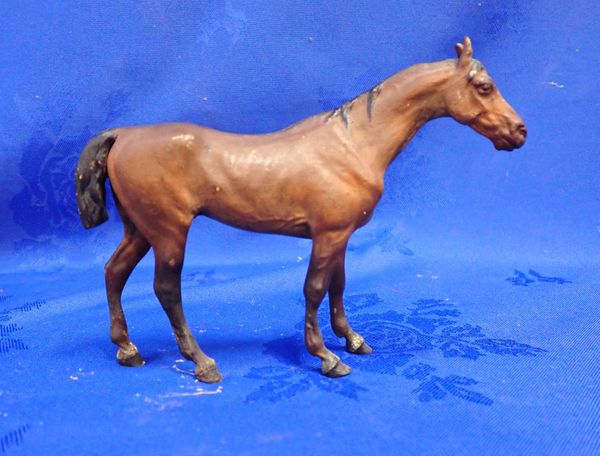 COLD PAINTED BRONZE HORSE