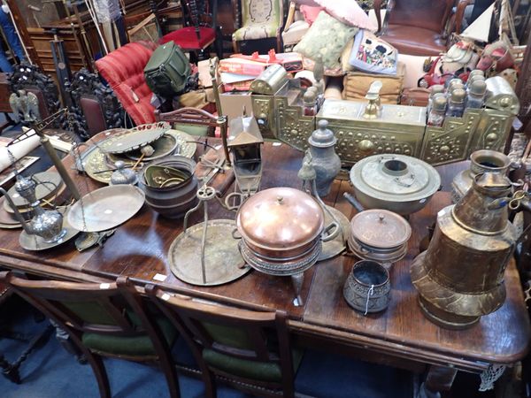 A COLLECTION OF EASTERN METALWARE