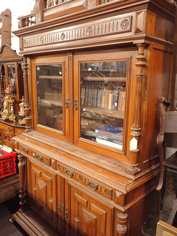 A FRENCH WALNUT BUFFET