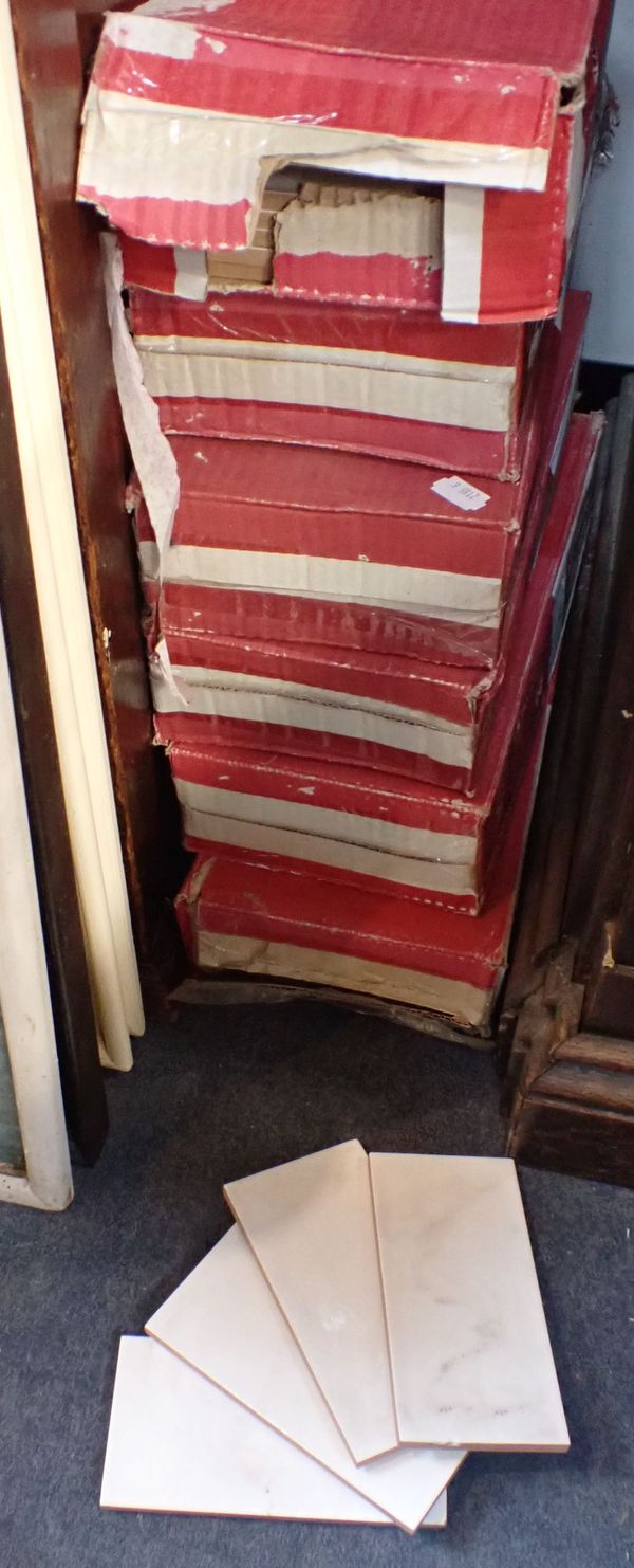 SIX BOXES OF CONTEMPORARY SPANISH METRO STYLE TILES