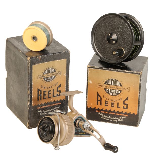 J.W. YOUNG & SONS LTD: A PRIDEX FLY REEL,