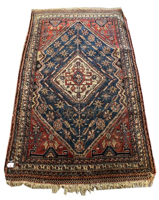 A 19TH CENTURY CAUCASIAN RUG