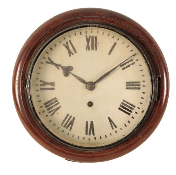 A VICTORIAN WALL CLOCK