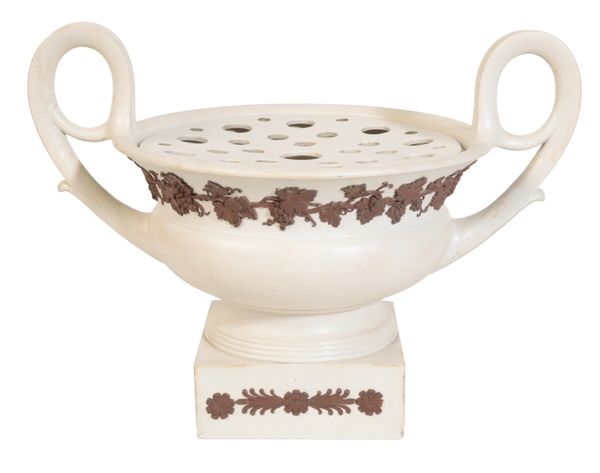 A LATE 18TH CENTURY WEDGWOOD POSY BOWL