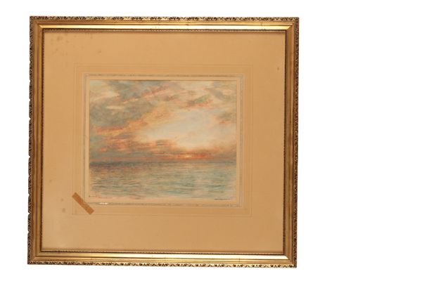 ALBERT GOODWIN (1845-1932) 'Sunset, Indian Ocean'
