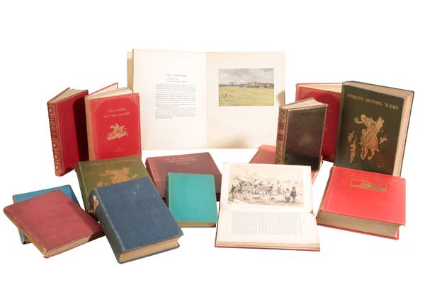 SPORTING INTEREST: A COLLECTION OF BOOKS ON FOX HUNTING