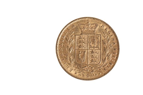QUEEN VICTORIA 1859 GOLD "ANSELL" SOVEREIGN
