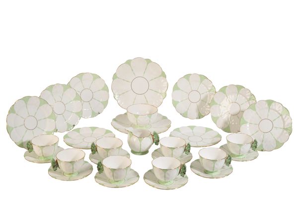 AN AYNSLEY 1930s PART TEA SERVICE