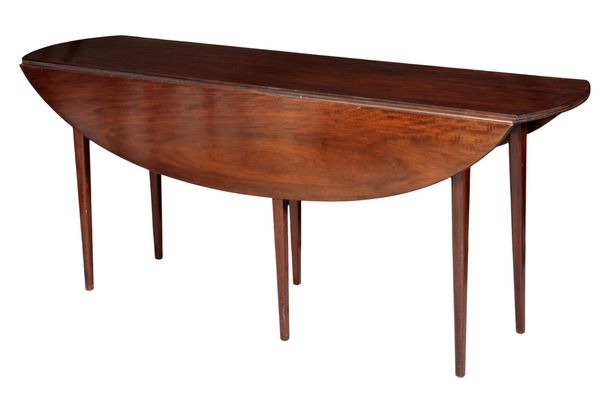 A MAHOGANY WAKE TABLE