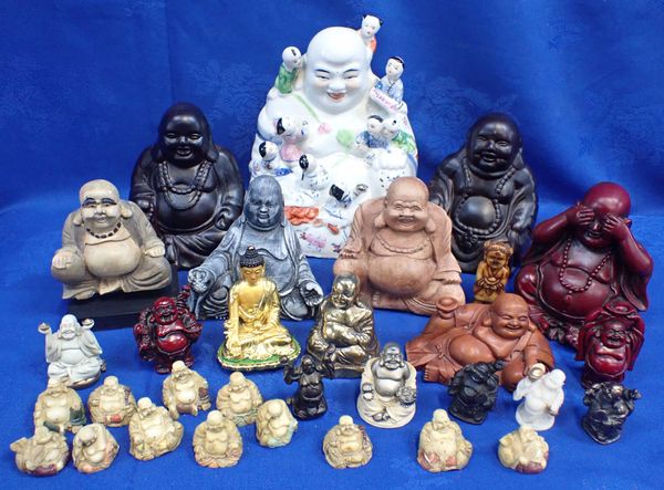 A COLLECTION OF CHINESE BUDDHAS