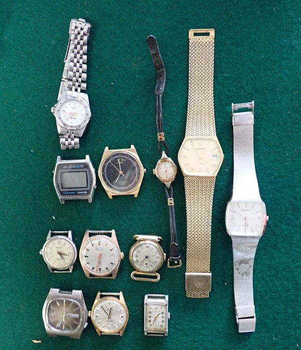 A QUANTITY OF GENTLEMAN'S AND LADY'S WRIST WATCHES