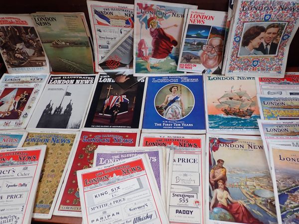 A COLLECTION OF ILLUSTRATED LONDON NEWS COMMEMORATIVE ISSUES