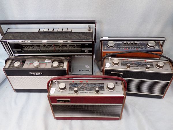 FOUR ROBERTS PORTABLE RADIOS