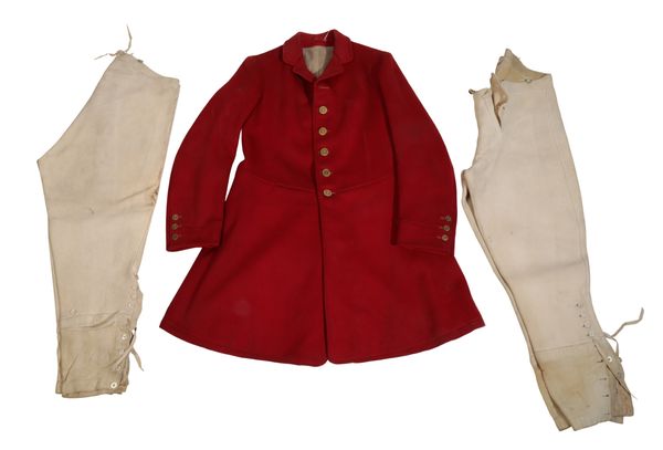 A RED HUNTSMAN JACKET