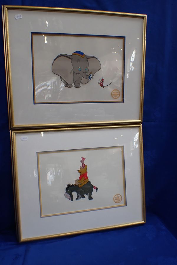 A WALT DISNEY COMPANY LIMITED EDITION SERIGRAPH CEL; 'DUMBO'