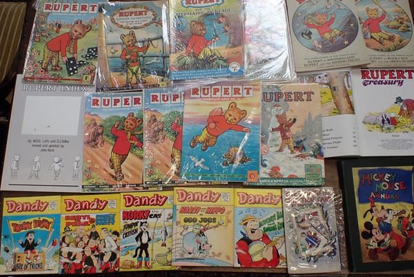 A COLLECTION OF VINTAGE 'RUPERT' PUBLICATIONS