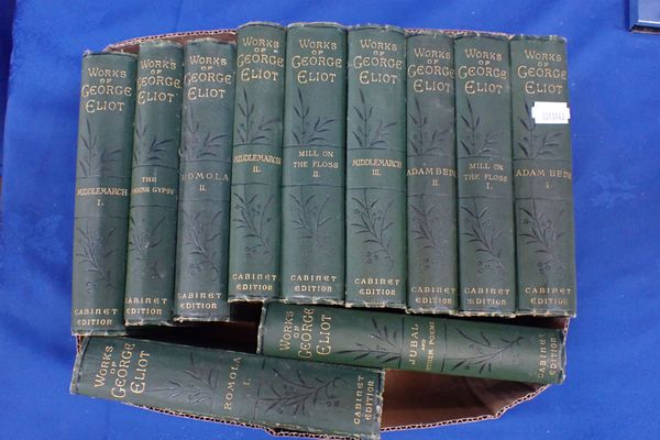 GEORGE ELIOT: WORKS OF GEORGE ELIOT, WILLIAM BLACKWOOD AND SONS