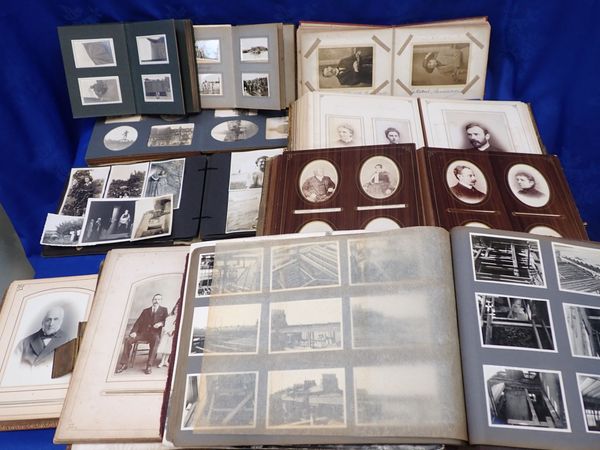 A COLLECTION OF EARLY 20TH CENTURY PHOTO ALBUMS