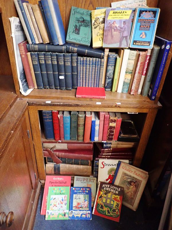 A COLLECTION OF BOOKS, INCLUDING CHILDREN'S BOOKS