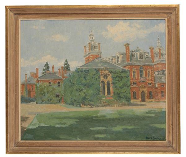 *DAVID LINDLEY (B. 1930) A view of Wellington College