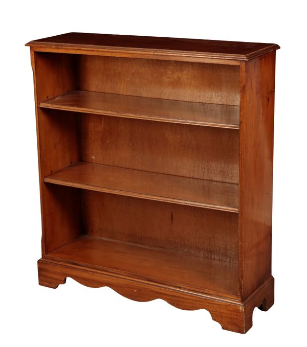 AN OPEN BOOKCASE