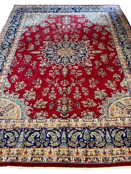 A CENTRAL PERSIAN KERMAN CARPET