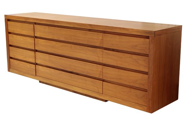 A MID-CENTURY DESIGN TEAK SIDEBOARD BY HEAL'S