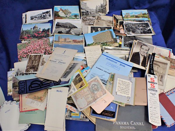 A COLLECTION OF POSTCARDS